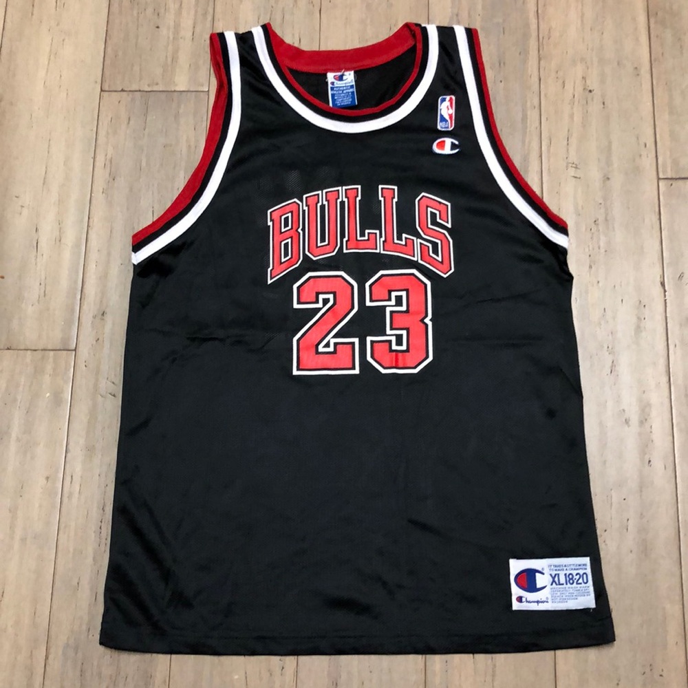 Vintage Bulls Michael Jordan Champion Jersey